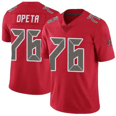 Men's Sua Opeta Tampa Bay Buccaneers Color Rush Jersey - Red Limited