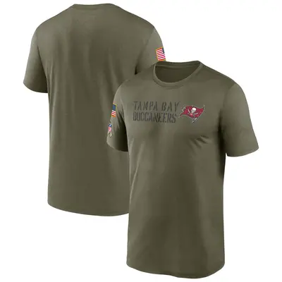 Men's Tampa Bay Buccaneers 2022 Salute to Service Team T-Shirt - Olive Legend