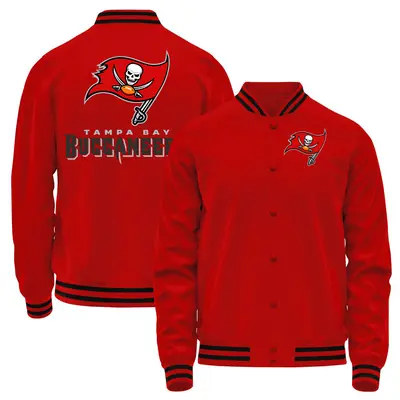 Men's Tampa Bay Buccaneers Full-Snap Jacket - Red