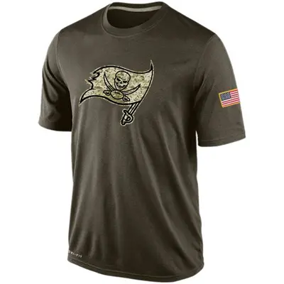 Men's Tampa Bay Buccaneers Salute To Service KO Performance Dri-FIT T-Shirt - Olive