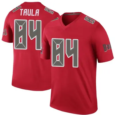 Men's Tanner Taula Tampa Bay Buccaneers Color Rush Jersey - Red Legend