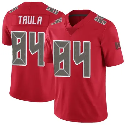 Men's Tanner Taula Tampa Bay Buccaneers Color Rush Jersey - Red Limited