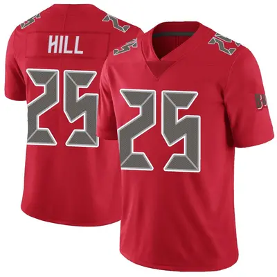 Men's Troy Hill Tampa Bay Buccaneers Color Rush Jersey - Red Limited