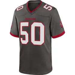 Men's Vita Vea Tampa Bay Buccaneers Pewter Alternate Jersey - Game