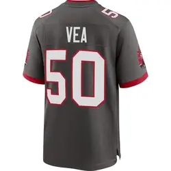 Men's Vita Vea Tampa Bay Buccaneers Pewter Alternate Jersey - Game