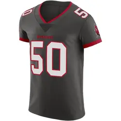 Men's Vita Vea Tampa Bay Buccaneers Pewter Alternate Vapor Jersey - Elite