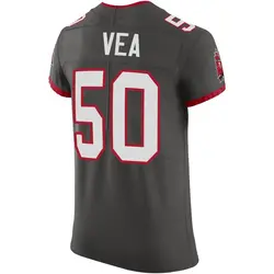 Men's Vita Vea Tampa Bay Buccaneers Pewter Alternate Vapor Jersey - Elite