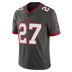 Men's Zyon McCollum Tampa Bay Buccaneers Pewter Alternate Vapor Jersey - Limited