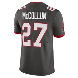 Men's Zyon McCollum Tampa Bay Buccaneers Pewter Alternate Vapor Jersey - Limited