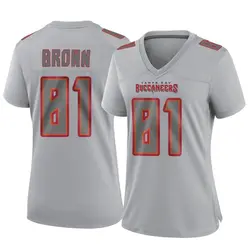 Women's Antonio Brown Tampa Bay Buccaneers Atmosphere Fashion Jersey - Gray Game