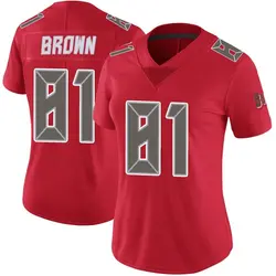 Women's Antonio Brown Tampa Bay Buccaneers Color Rush Jersey - Red Limited