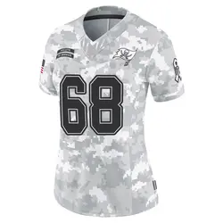 Women's Ben Bredeson Tampa Bay Buccaneers 2024 Salute to Service Jersey - Arctic Camo Limited