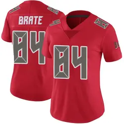 Women's Cameron Brate Tampa Bay Buccaneers Color Rush Jersey - Red Limited