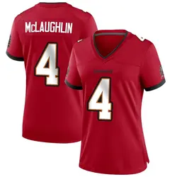 Women's Chase McLaughlin Tampa Bay Buccaneers Team Color Jersey - Red Game