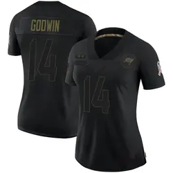 Women's Chris Godwin Tampa Bay Buccaneers 2020 Salute To Service Jersey - Black Limited