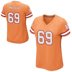 Women's Cody Mauch Tampa Bay Buccaneers Alternate Jersey - Orange Game