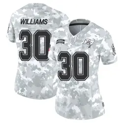 Women's D.J. Williams Tampa Bay Buccaneers 2024 Salute to Service Jersey - Arctic Camo Limited