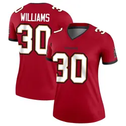 Women's D.J. Williams Tampa Bay Buccaneers Jersey - Red Legend