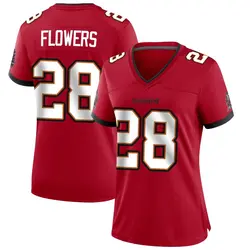 Women's Dallis Flowers Tampa Bay Buccaneers Team Color Jersey - Red Game