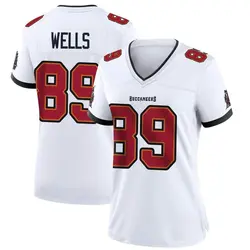 Women's David Wells Tampa Bay Buccaneers Jersey - White Game