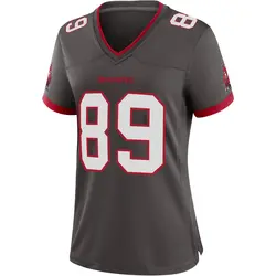 Women's Dennis Houston Tampa Bay Buccaneers Pewter Alternate Jersey - Game