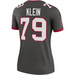 Women's Elijah Klein Tampa Bay Buccaneers Pewter Alternate Jersey - Legend