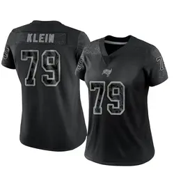 Women's Elijah Klein Tampa Bay Buccaneers Reflective Jersey - Black Limited