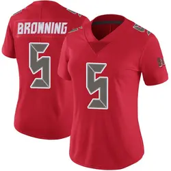 Women's Jack Browning Tampa Bay Buccaneers Color Rush Jersey - Red Limited