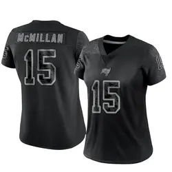 Women's Jalen McMillan Tampa Bay Buccaneers Reflective Jersey - Black Limited