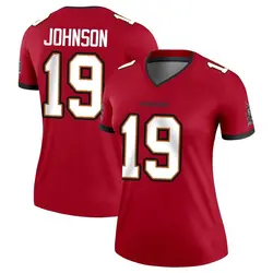 Women's Kameron Johnson Tampa Bay Buccaneers Jersey - Red Legend