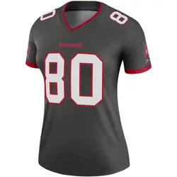 Women's Kaylon Geiger Tampa Bay Buccaneers Pewter Alternate Jersey - Legend