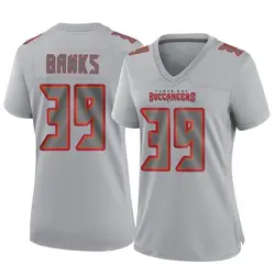 Women's Marcus Banks Tampa Bay Buccaneers Atmosphere Fashion Jersey - Gray Game