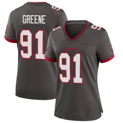 Women's Mike Greene Tampa Bay Buccaneers Pewter Alternate Jersey - Game