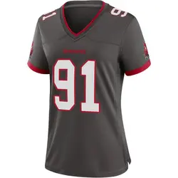 Women's Mike Greene Tampa Bay Buccaneers Pewter Alternate Jersey - Game