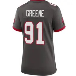 Women's Mike Greene Tampa Bay Buccaneers Pewter Alternate Jersey - Game