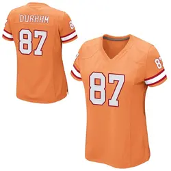 Women's Payne Durham Tampa Bay Buccaneers Alternate Jersey - Orange Game