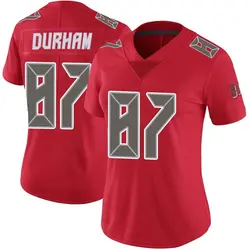 Women's Payne Durham Tampa Bay Buccaneers Color Rush Jersey - Red Limited