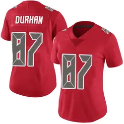 Women's Payne Durham Tampa Bay Buccaneers Team Color Vapor Untouchable Jersey - Red Limited