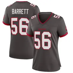 Women's Shaquil Barrett Tampa Bay Buccaneers Pewter Alternate Jersey - Game