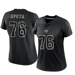 Women's Sua Opeta Tampa Bay Buccaneers Reflective Jersey - Black Limited