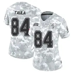 Women's Tanner Taula Tampa Bay Buccaneers 2024 Salute to Service Jersey - Arctic Camo Limited