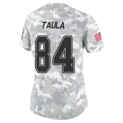 Women's Tanner Taula Tampa Bay Buccaneers 2024 Salute to Service Jersey - Arctic Camo Limited