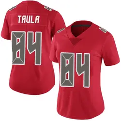 Women's Tanner Taula Tampa Bay Buccaneers Team Color Vapor Untouchable Jersey - Red Limited