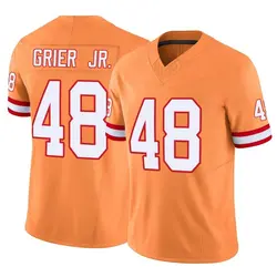 Youth Antonio Grier Jr. Tampa Bay Buccaneers Vapor F.U.S.E. Jersey - Orange Limited