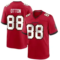 Youth Cade Otton Tampa Bay Buccaneers Team Color Jersey - Red Game