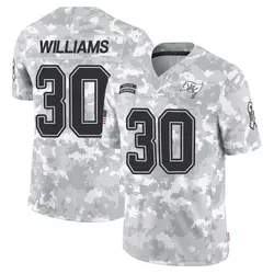 Youth D.J. Williams Tampa Bay Buccaneers 2024 Salute to Service Jersey - Arctic Camo Limited