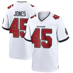 Youth Deion Jones Tampa Bay Buccaneers Jersey - White Game