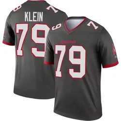 Youth Elijah Klein Tampa Bay Buccaneers Pewter Alternate Jersey - Legend