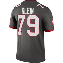 Youth Elijah Klein Tampa Bay Buccaneers Pewter Alternate Jersey - Legend