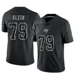 Youth Elijah Klein Tampa Bay Buccaneers Reflective Jersey - Black Limited